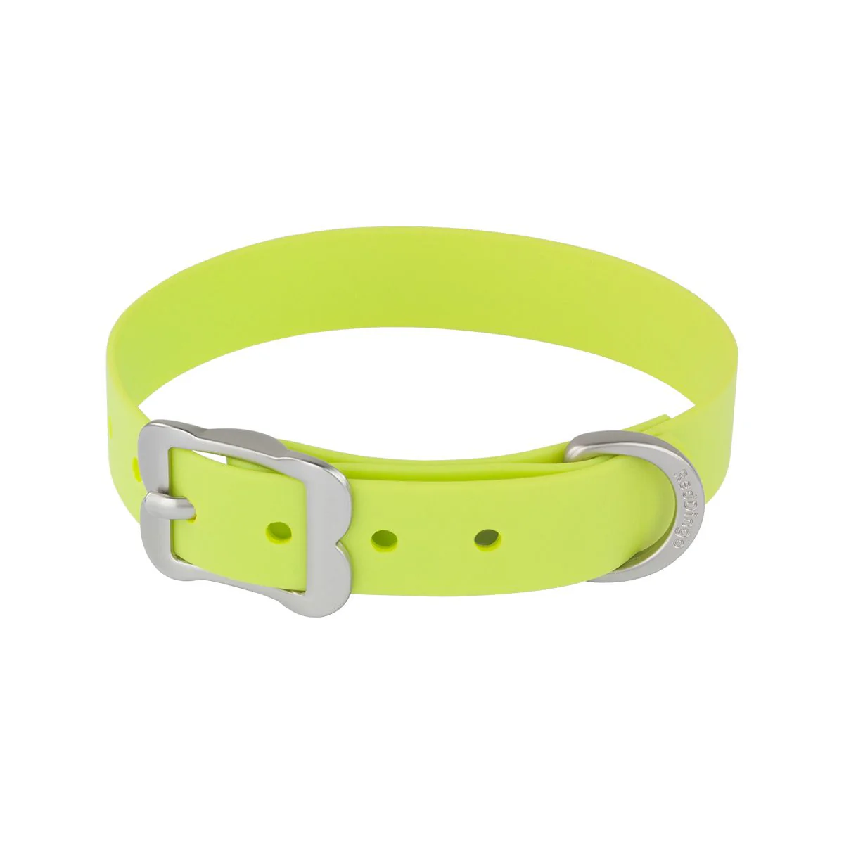 Red Dingo Waterproof Dog Collar VIVID Lime Green - Image 11