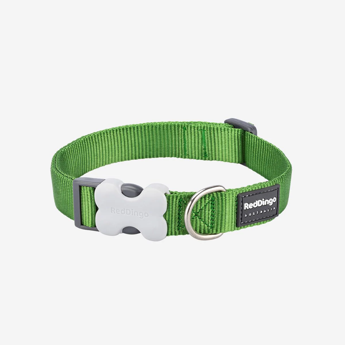 Red Dingo Dog Collar Plain Green - Image 15