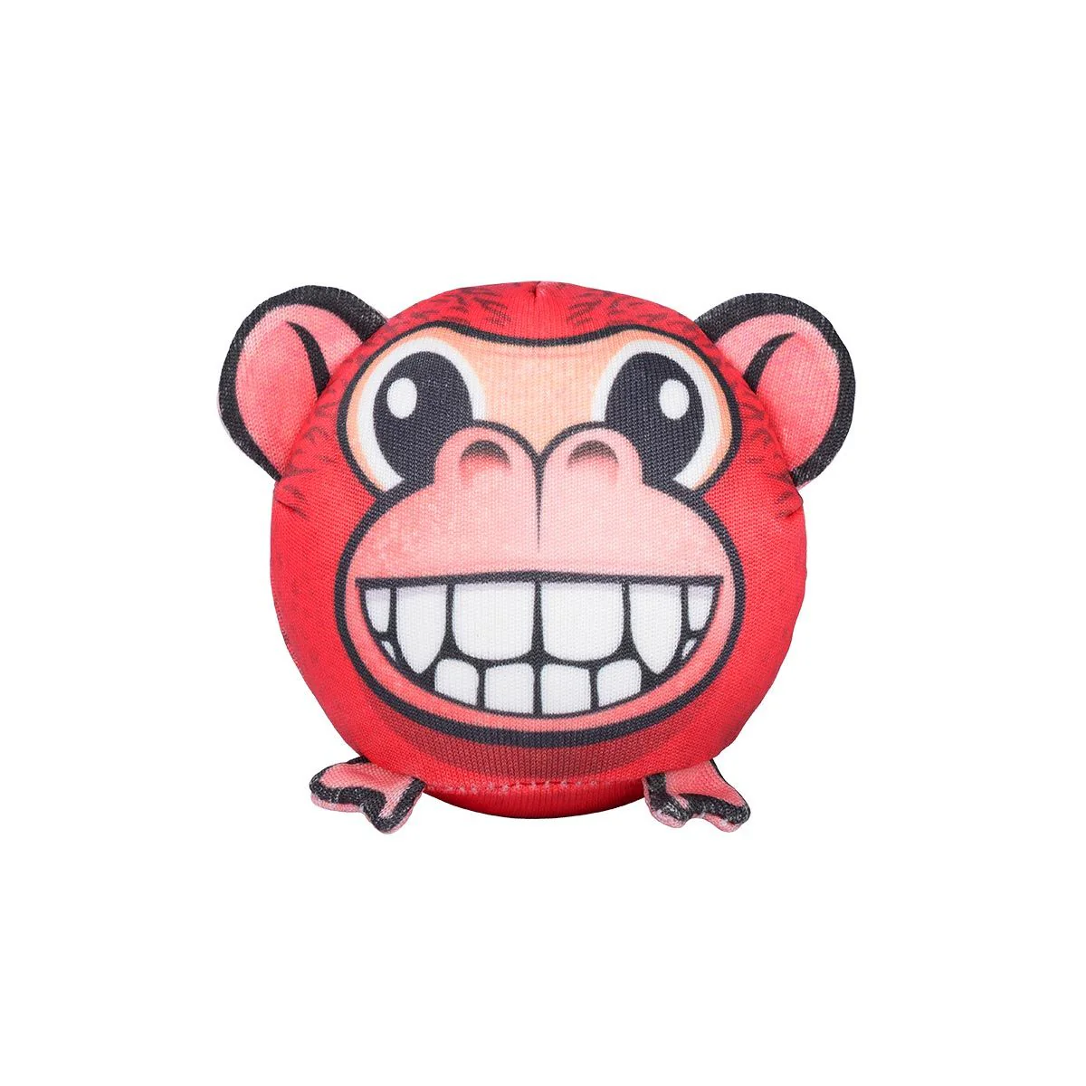 Red Dingo DURABLES Ball Toys Monkey Red - Image 3
