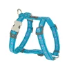 Red Dingo Dog Harness Butterfly Turquoise