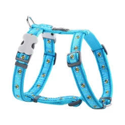Red Dingo Dog Harness Bumble Bee Turquoise