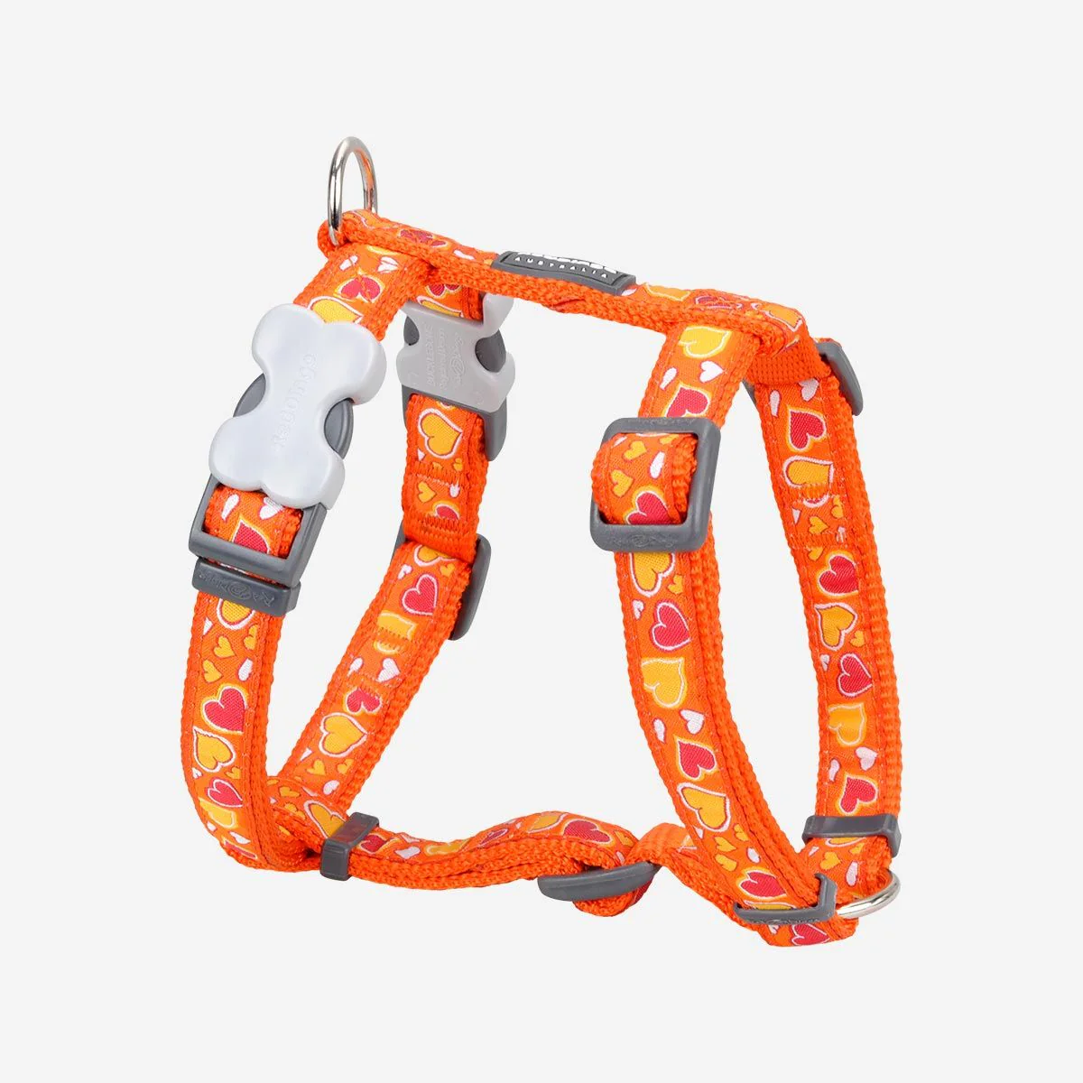 Red Dingo Dog Harness Breezy Love Orange - Image 10