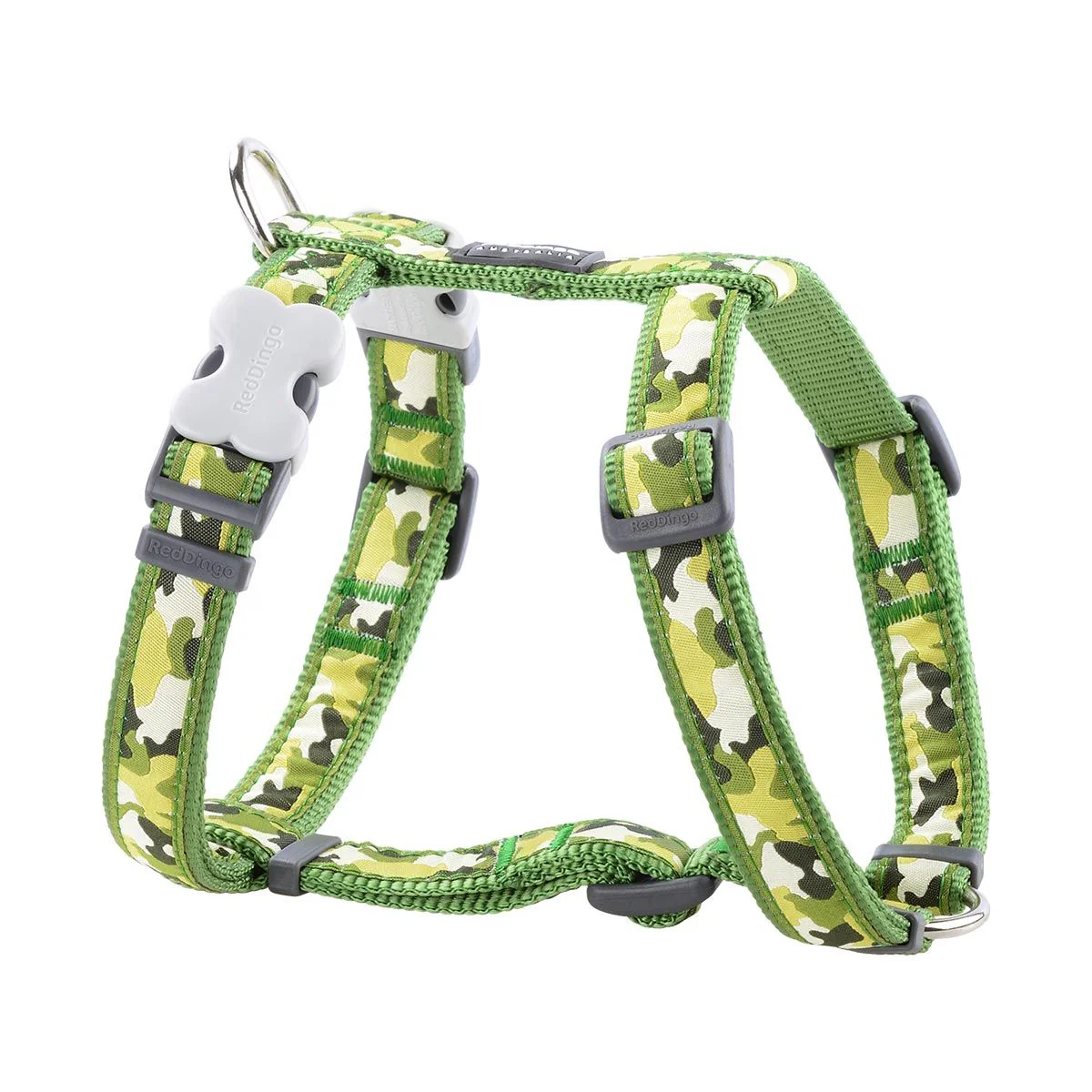 Red Dingo Dog Harness Camouflage Green - Image 6