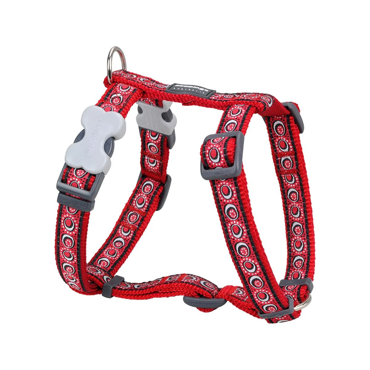 Red Dingo Dog Harness Cosmos Red - Image 15