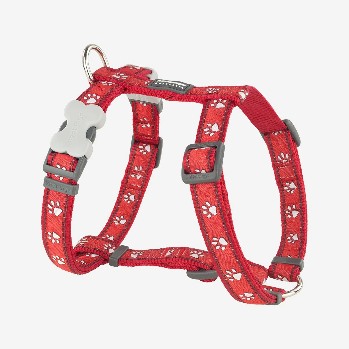 Red Dingo Dog Harness Desert Paws Red - Image 18