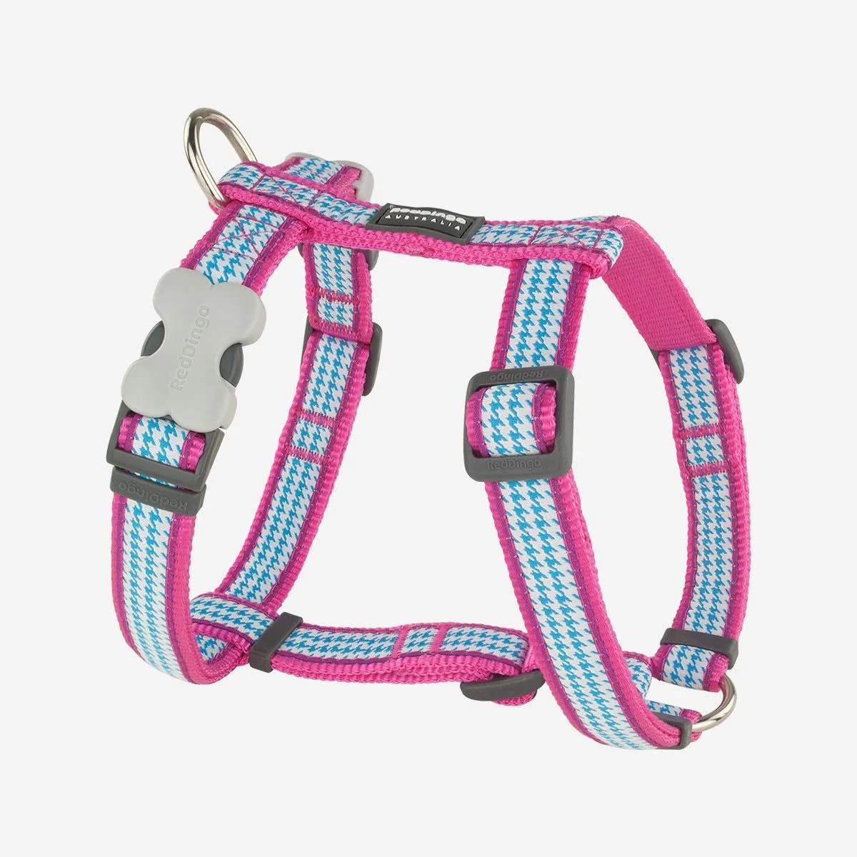 Red Dingo Dog Harness Fang It Hot Pink - Image 13