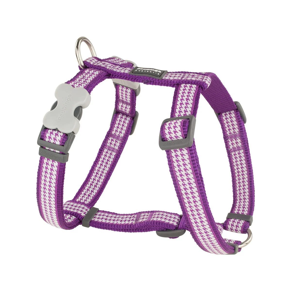 Red Dingo Dog Harness Fang It Purple - Image 3
