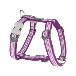 Red Dingo Dog Harness Fang It Purple