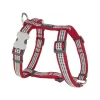 Red Dingo Dog Harness Fang It Red