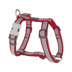 Red Dingo Dog Harness Fang It Red