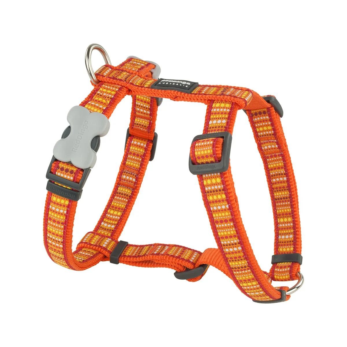 Red Dingo Dog Harness Lotzadotz Orange - Image 9