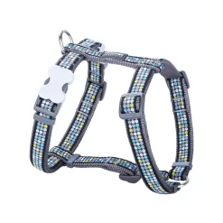 Red Dingo Dog Harness Modern Cool Grey