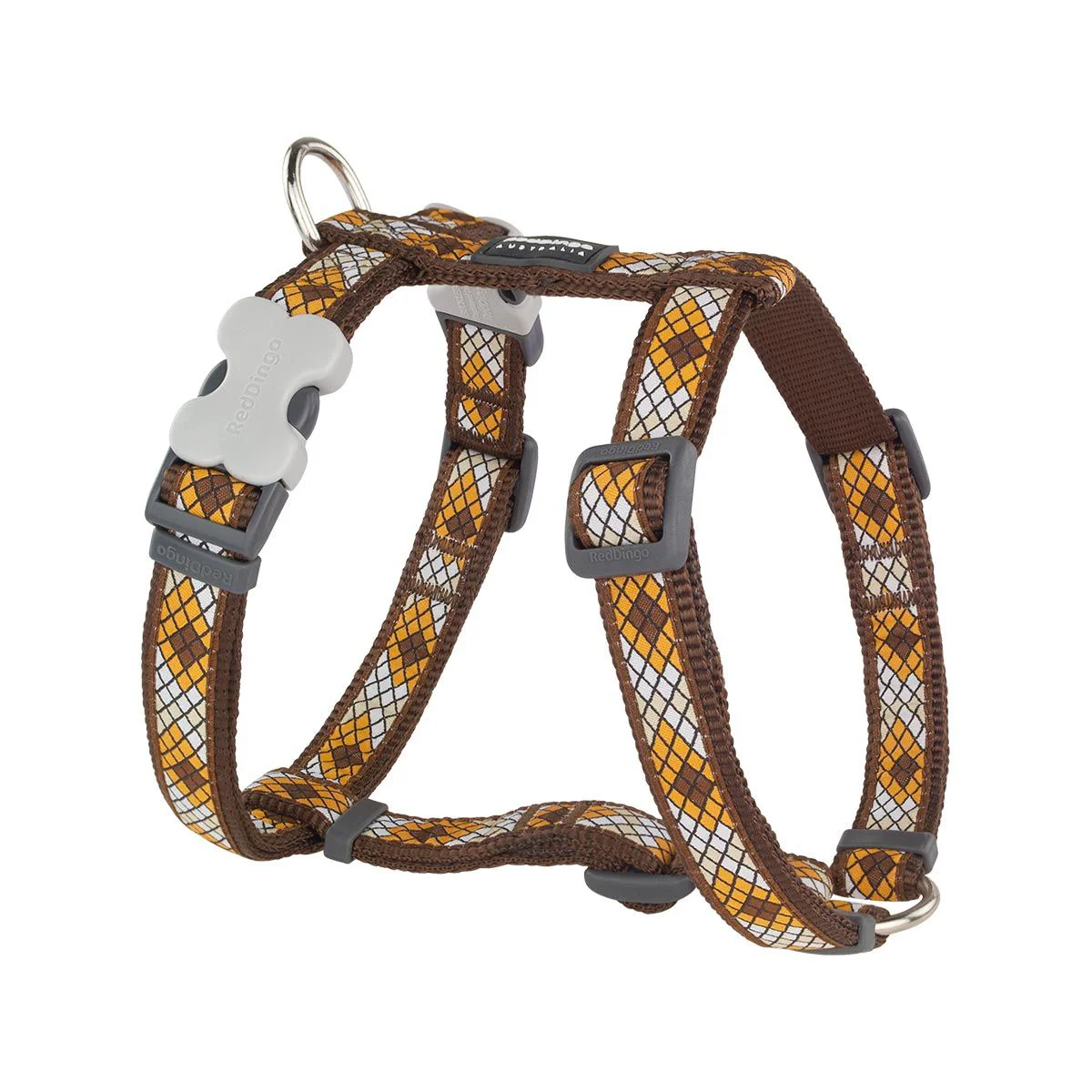 Red Dingo Dog Harness Monty Brown - Image 15