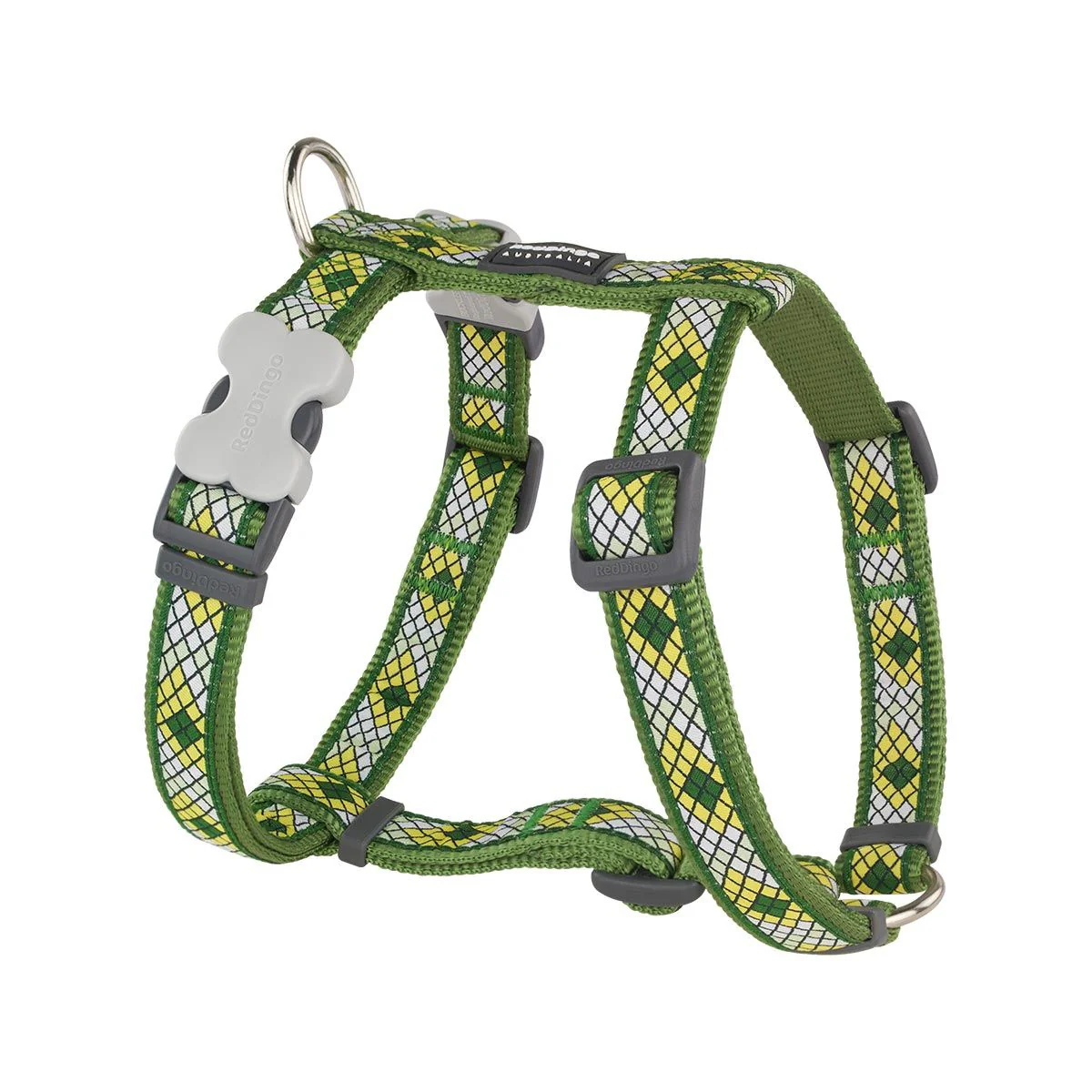 Red Dingo Dog Harness Monty Green - Image 12