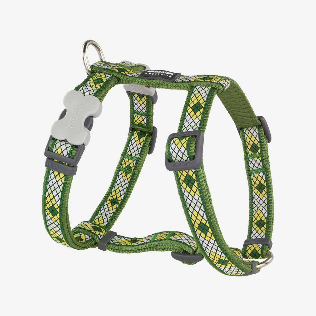Red Dingo Dog Harness Monty Green - Image 7
