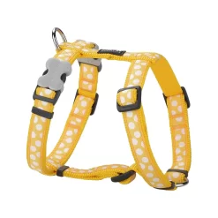 Red Dingo Dog Harness White Spots On Yellow