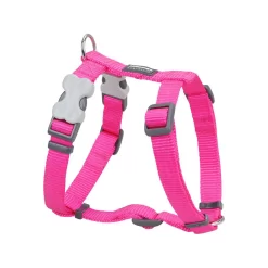 Red Dingo Dog Harness Plain Hot Pink