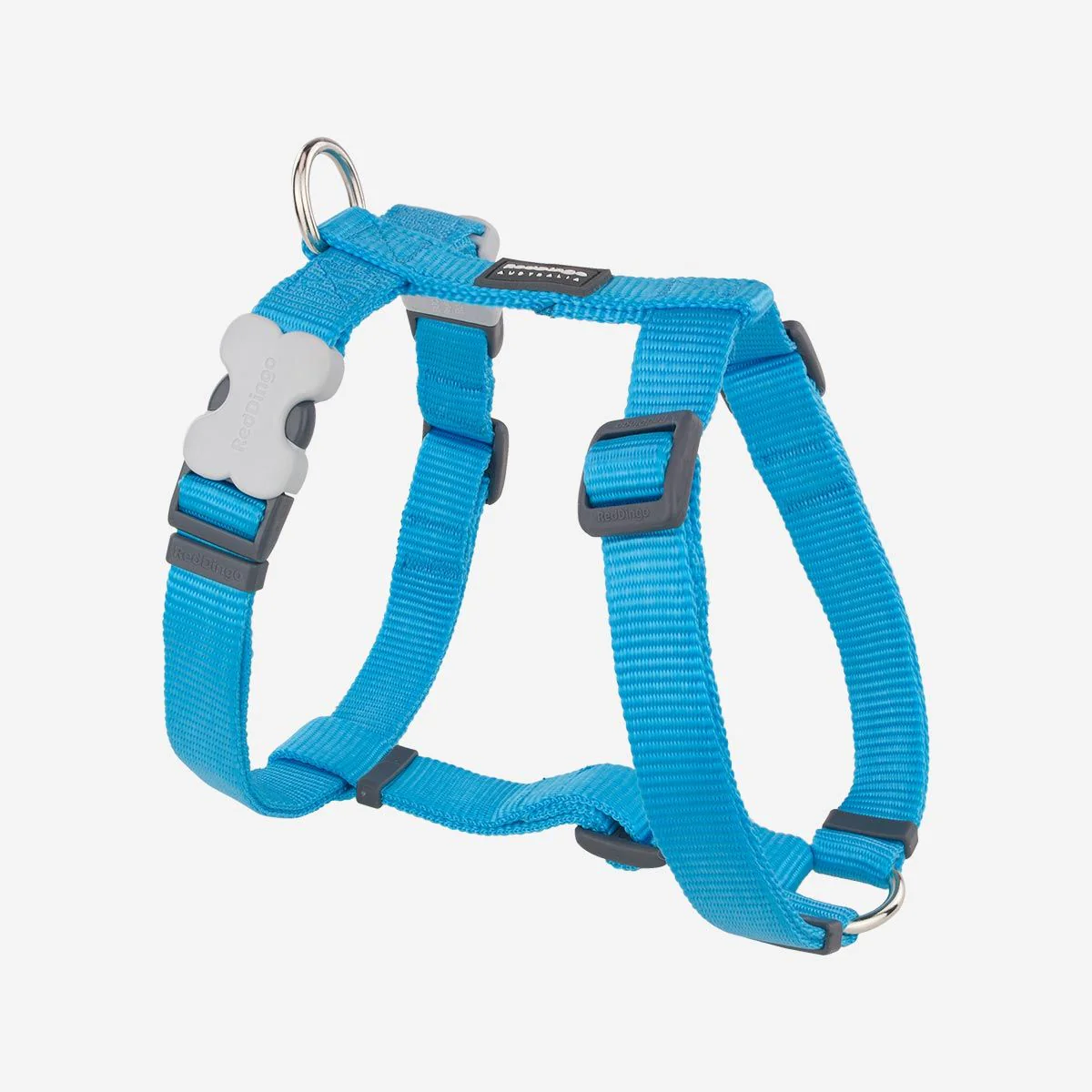 Red Dingo Dog Harness Plain Turquoise - Image 19