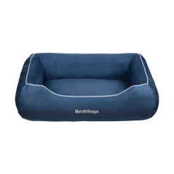 Red Dingo Premium Dog Donut Bed Marine