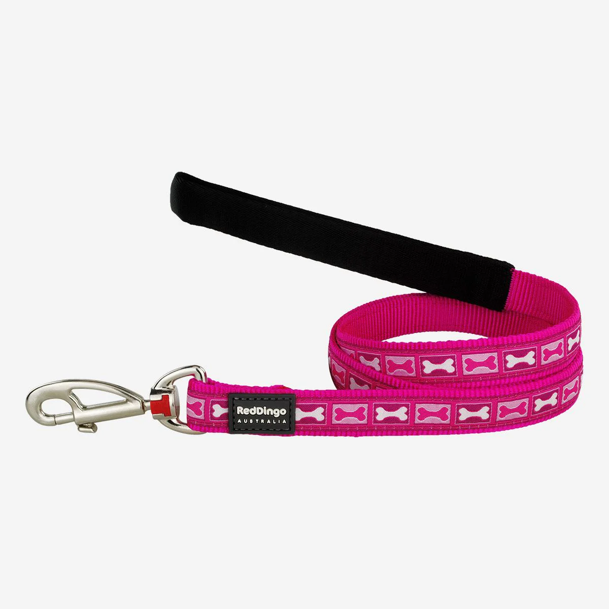 Red Dingo Dog Lead Bone Yard Hot Pink - Image 10