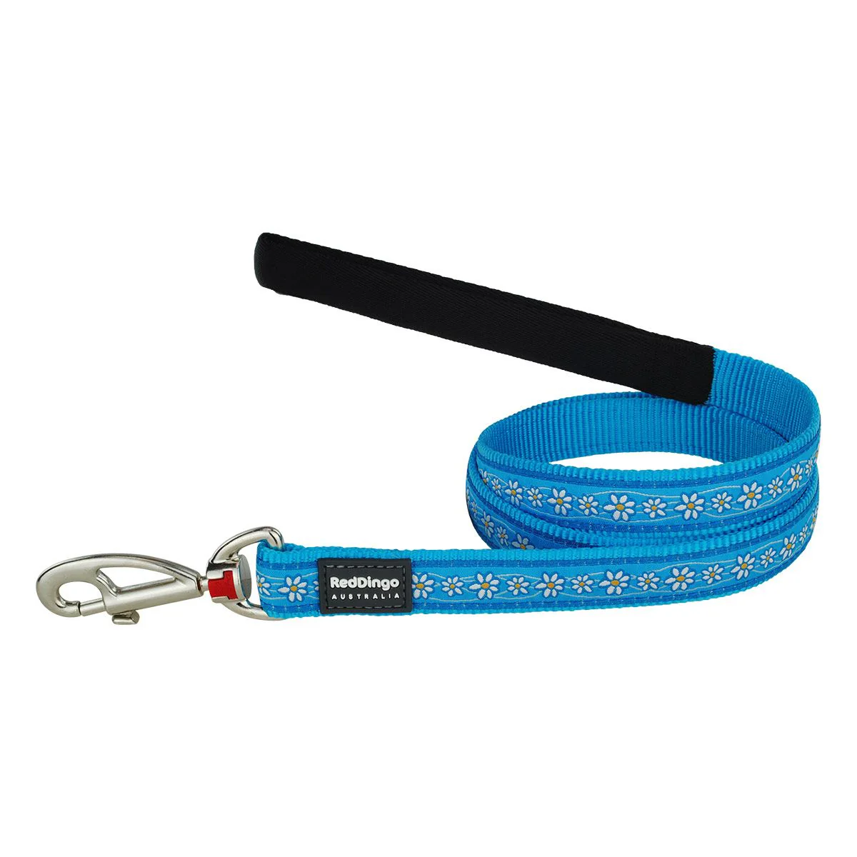 Red Dingo Dog Lead Daisy Chain Turquoise - Image 3