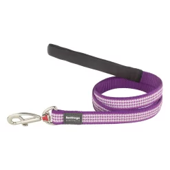 Red Dingo Dog Lead Fang It Purple