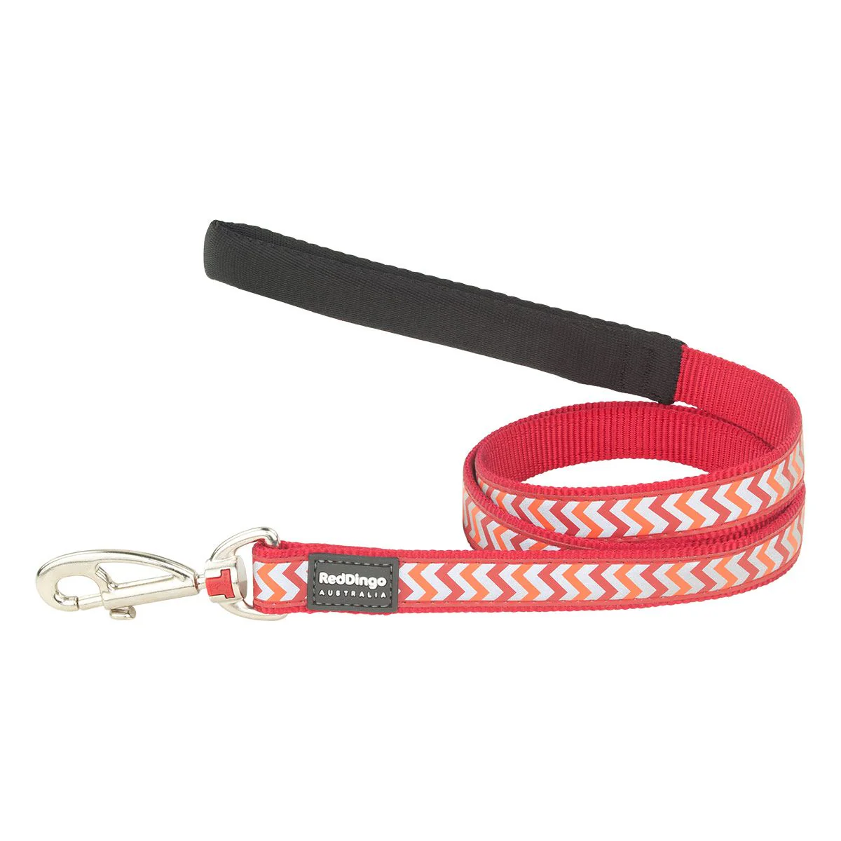 Red Dingo Dog Lead Reflective Ziggy Red - Image 6