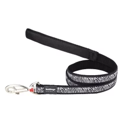 Red Dingo Dog Lead Safari Black