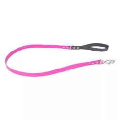 Red Dingo Waterproof Dog Lead VIVID Hot Pink