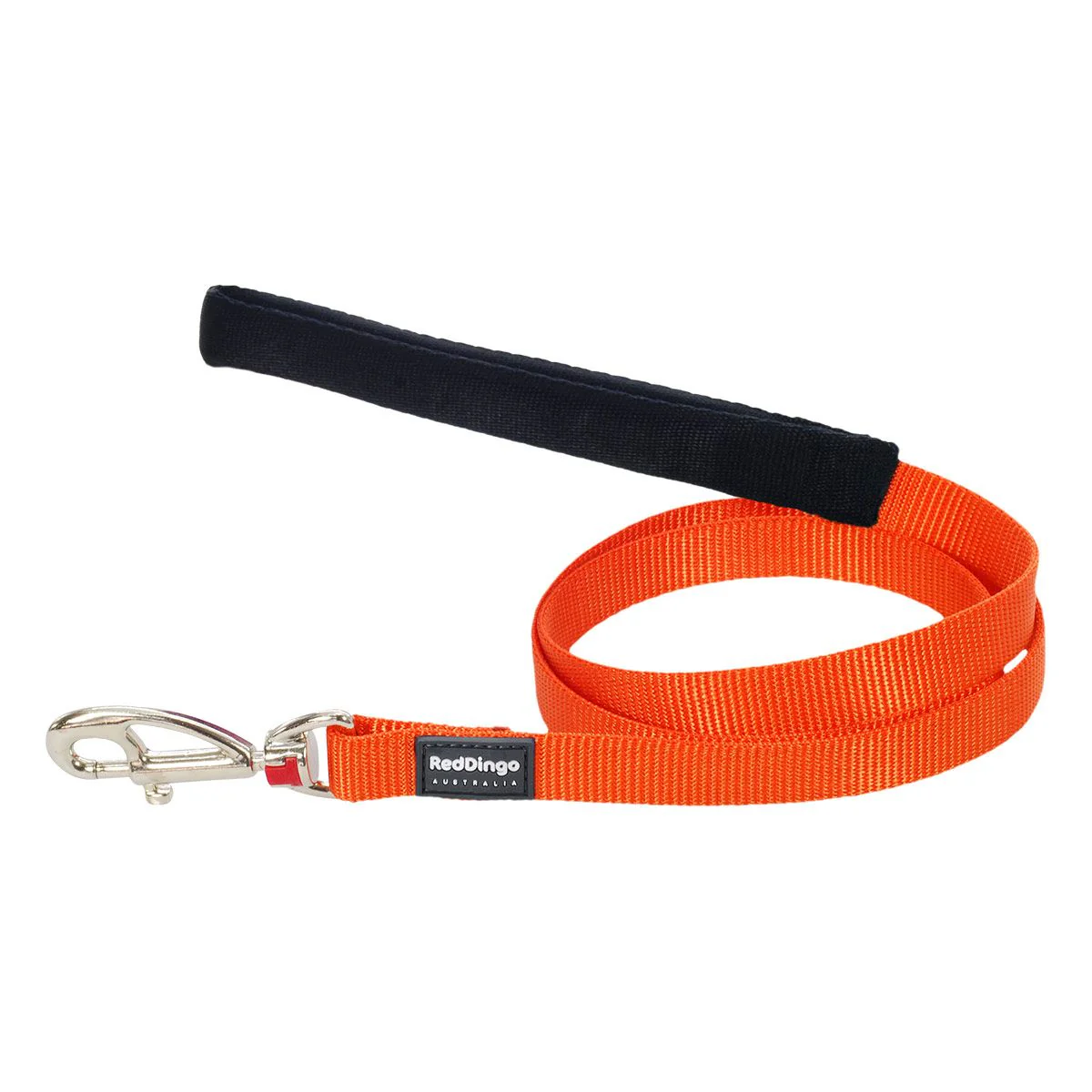Red Dingo Dog Lead Plain Orange - Image 12