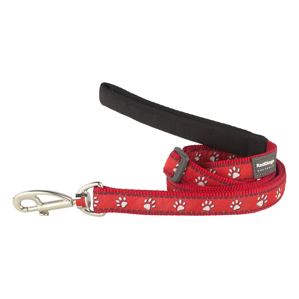 Red Dingo Adjustable Dog Lead Desert Paws Red - Image 12