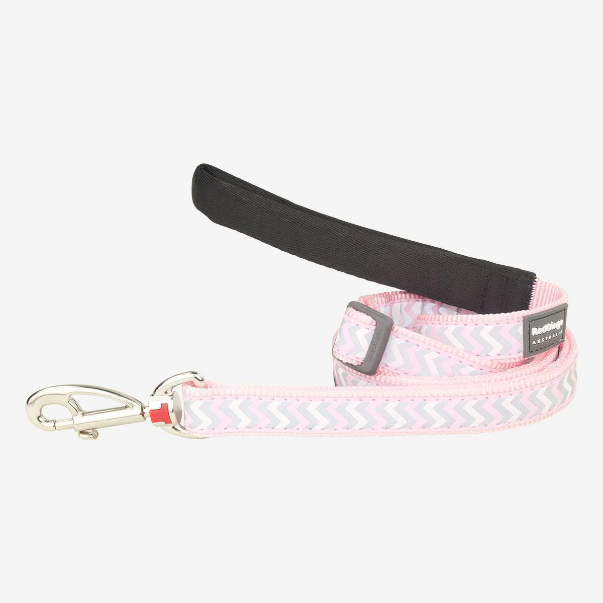 Red Dingo Adjustable Dog Lead Reflective Ziggy Pink - Image 13