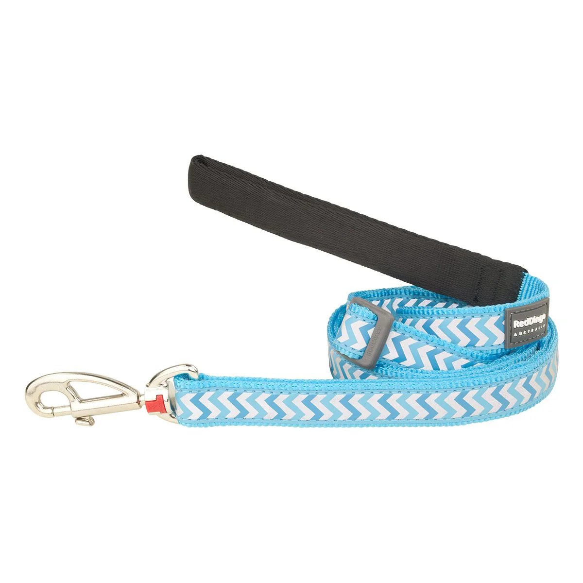 Red Dingo Adjustable Dog Lead Reflective Ziggy Turquoise - Image 9