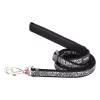 Red Dingo Adjustable Dog Lead Safari Black