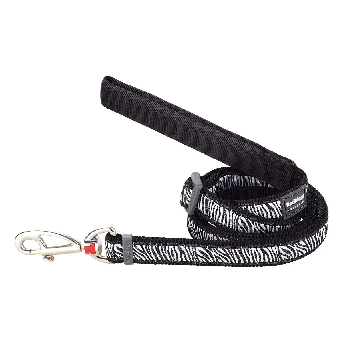 Red Dingo Adjustable Dog Lead Safari Black - Image 9
