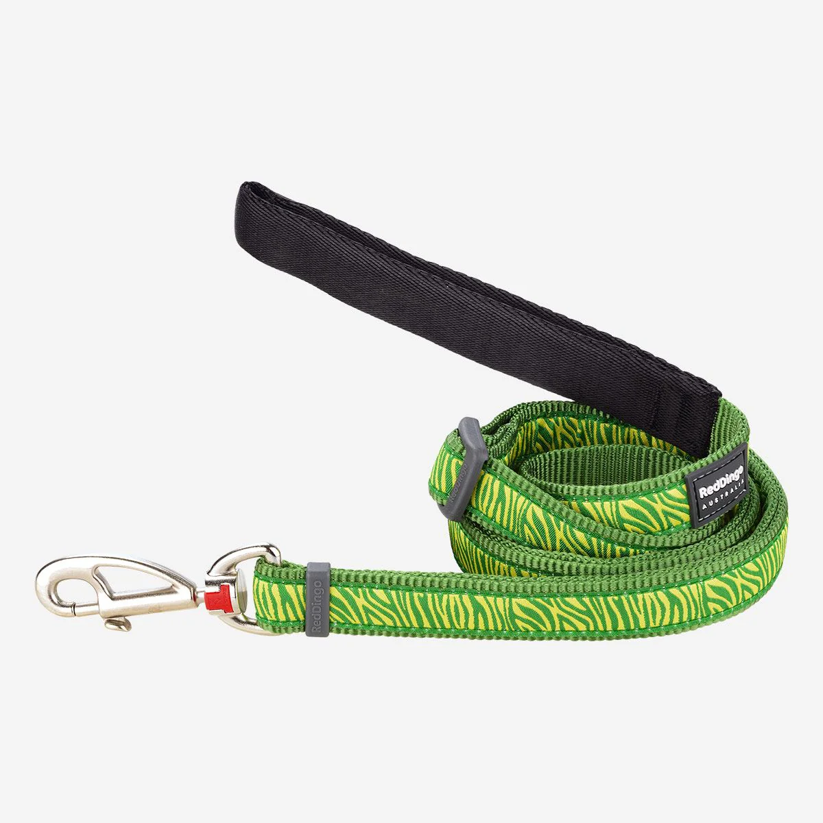 Red Dingo Adjustable Dog Lead Safari Green - Image 4