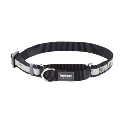 Red Dingo Martingale Dog Collar Bumble Bee Black