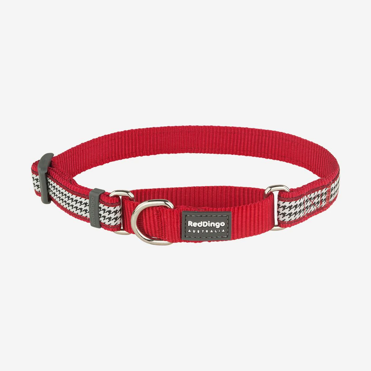Red Dingo Martingale Dog Collar Fang It Red - Image 10