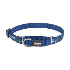 Red Dingo Martingale Dog Collar Lotzadotz Dark Blue