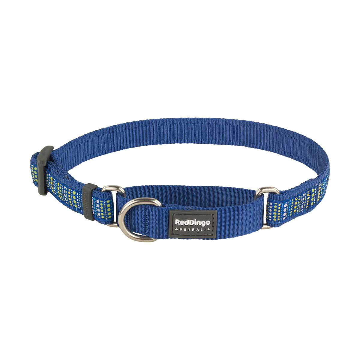 Red Dingo Martingale Dog Collar Lotzadotz Dark Blue - Image 12