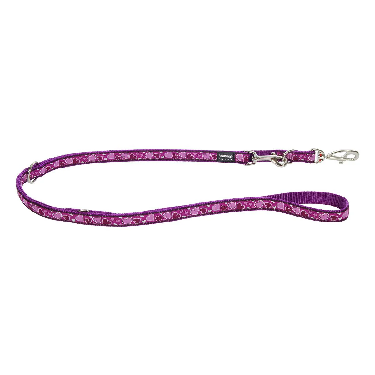 Red Dingo Multipurpose Dog Lead Breezy Love Purple - Image 3