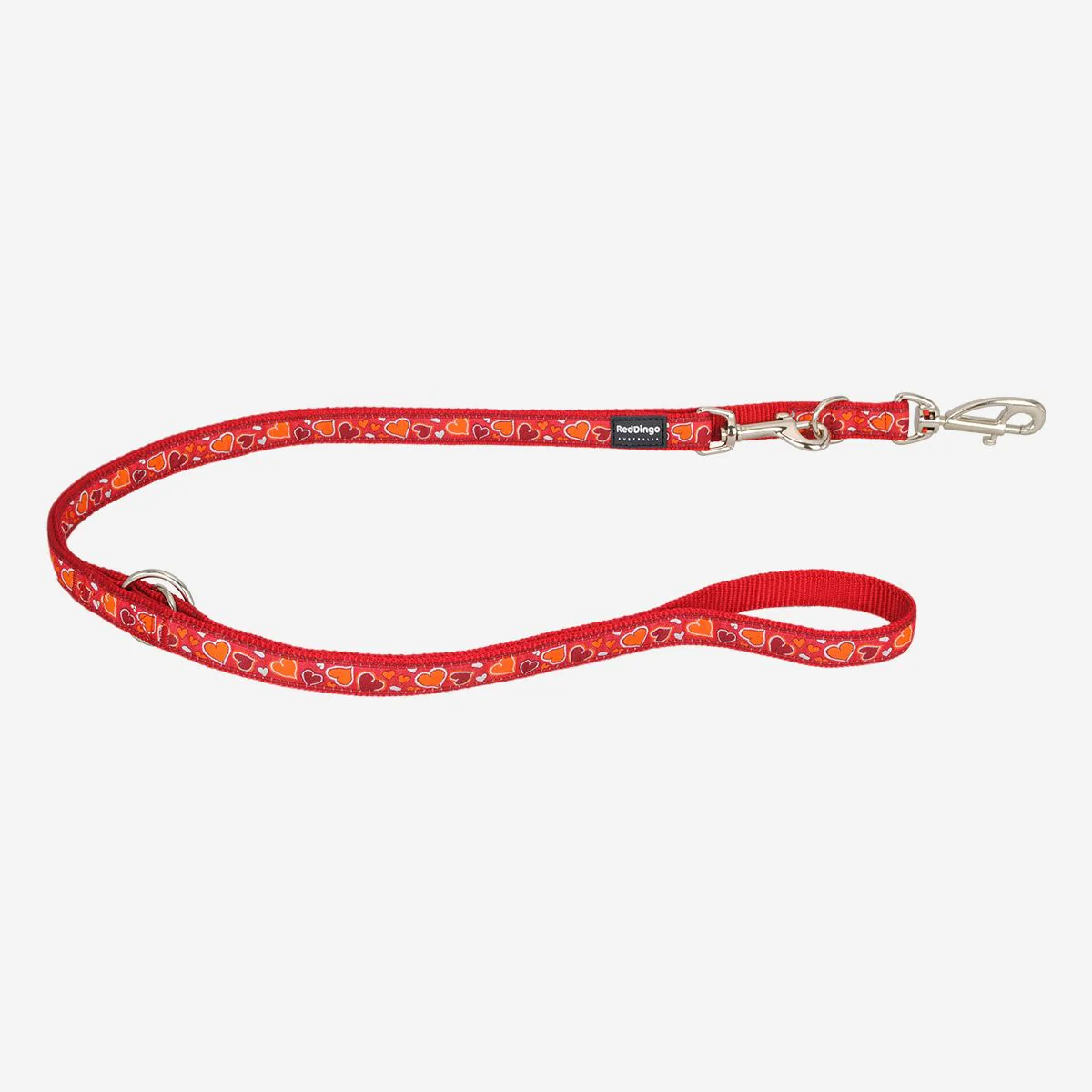 Red Dingo Multipurpose Dog Lead Breezy Love Red - Image 13