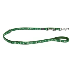 Red Dingo Multipurpose Dog Lead Circadelic Green