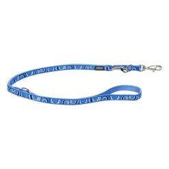 Red Dingo Multipurpose Dog Lead Circadelic Mid Blue
