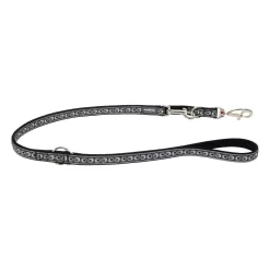 Red Dingo Multipurpose Dog Lead Cosmos Black