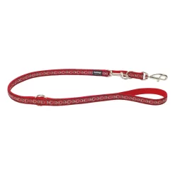 Red Dingo Multipurpose Dog Lead Cosmos Red