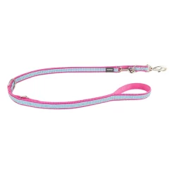 Red Dingo Multipurpose Dog Lead Fang It Hot Pink