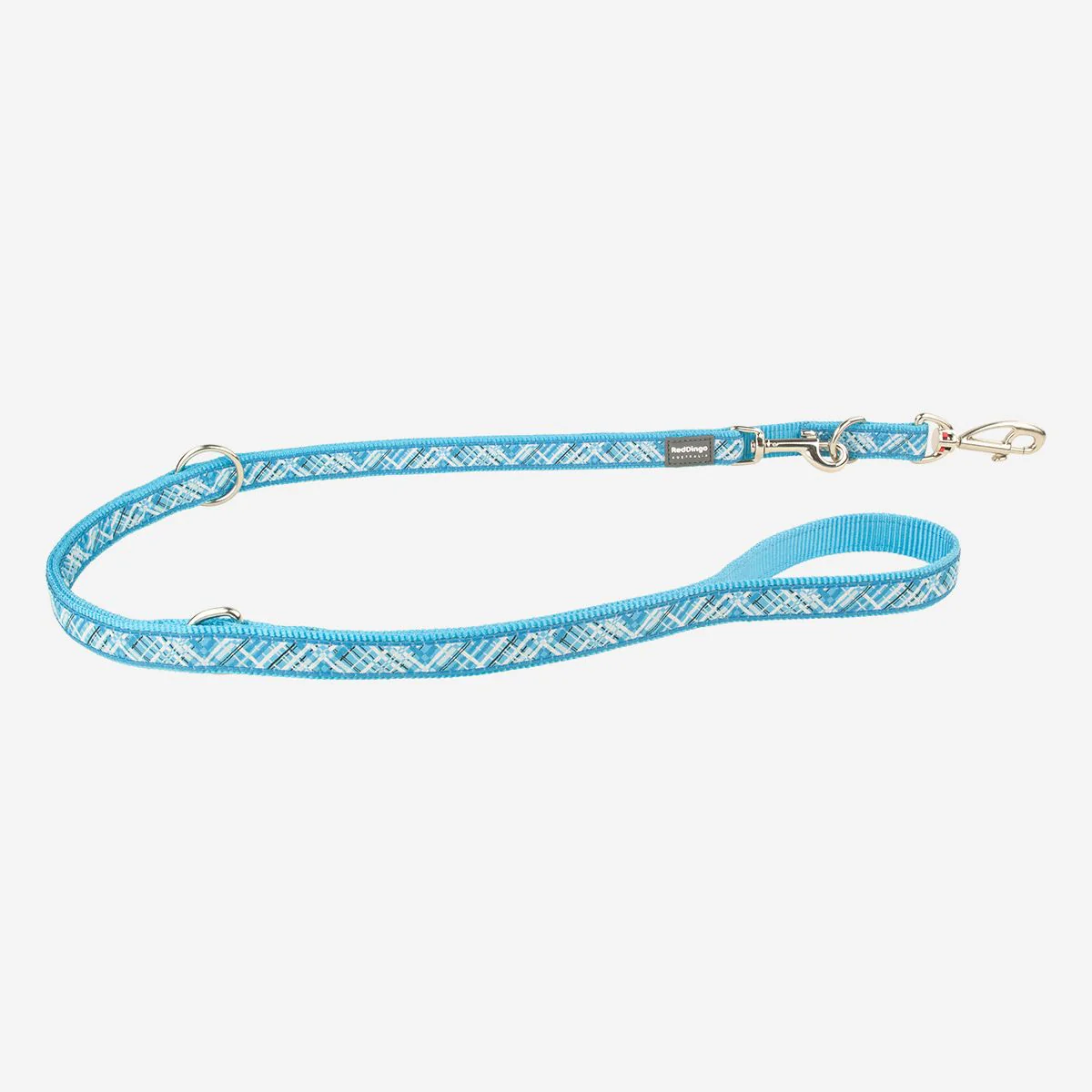 Red Dingo Multipurpose Dog Lead Flanno Turquoise - Image 10