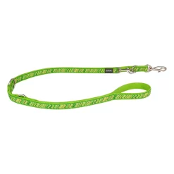 Red Dingo Multipurpose Dog Lead Pizzazz Lime Green