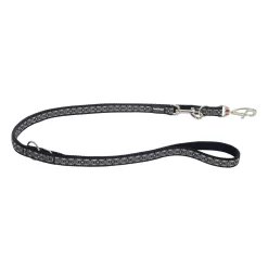 Red Dingo Multipurpose Dog Lead Snake Eyes Black